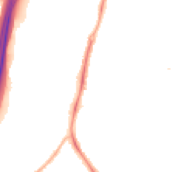 Night-time road noise heatmap for TS5 5HA