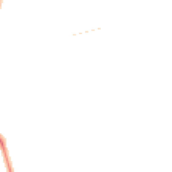 Night-time road noise heatmap for TS5 5LL