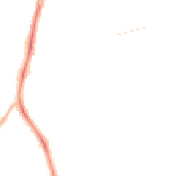 Night-time road noise heatmap for TS5 5LR