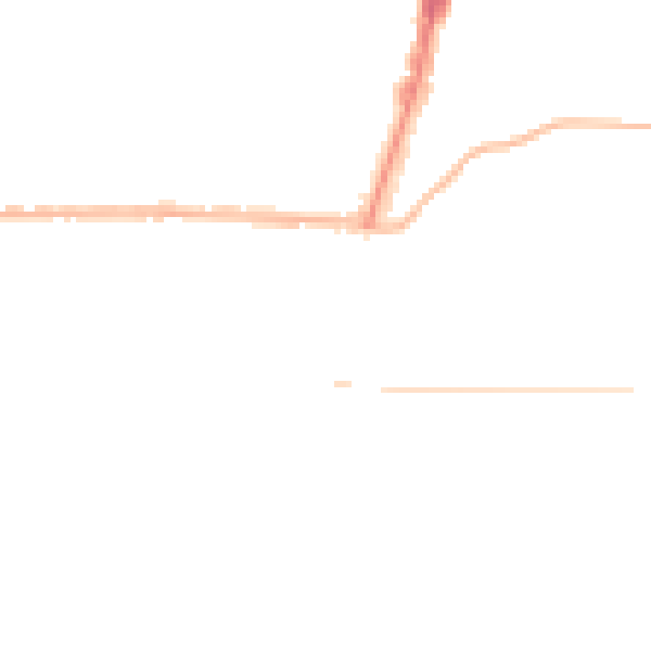 Night-time road noise heatmap for TS5 6AF
