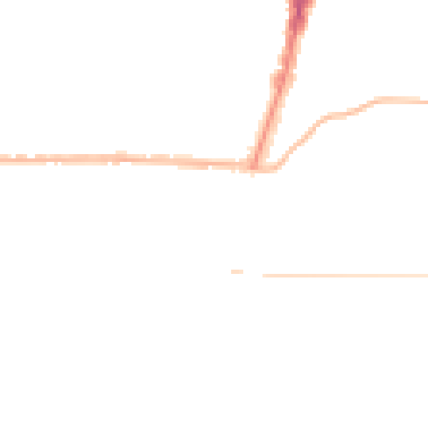 Night-time road noise heatmap for TS5 6AH