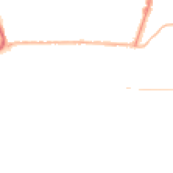 Night-time road noise heatmap for TS5 6AU