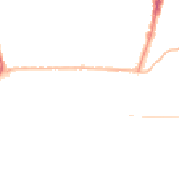 Night-time road noise heatmap for TS5 6BF