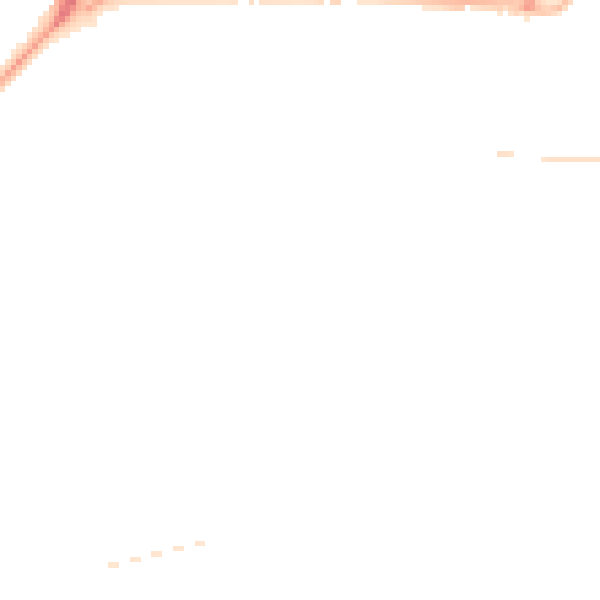 Night-time road noise heatmap for TS5 6DW
