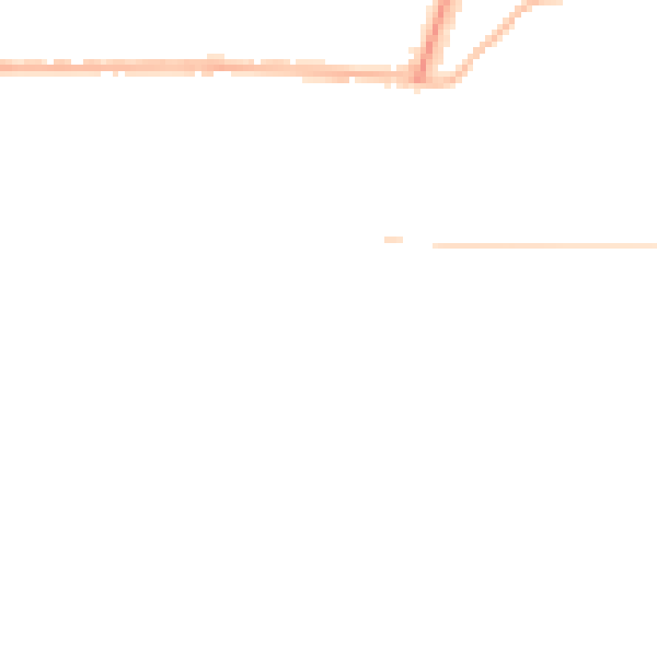 Night-time road noise heatmap for TS5 6JQ