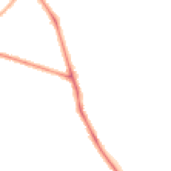 Night-time road noise heatmap for TS5 7BS
