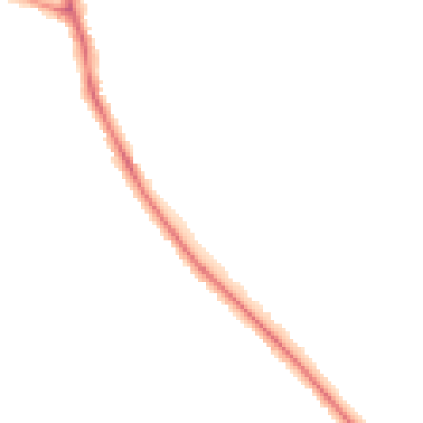 Night-time road noise heatmap for TS5 7EW
