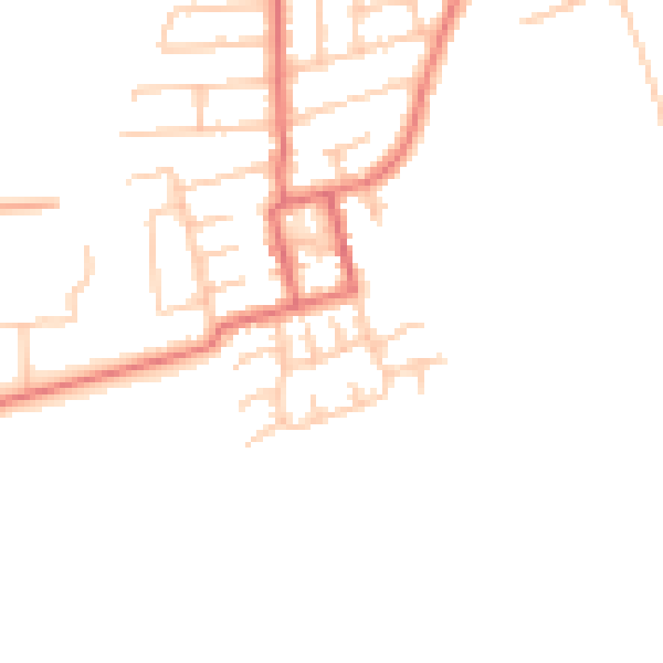 Daytime road noise heatmap for TS5 7JU