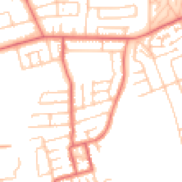 Daytime road noise heatmap for TS5 7PB