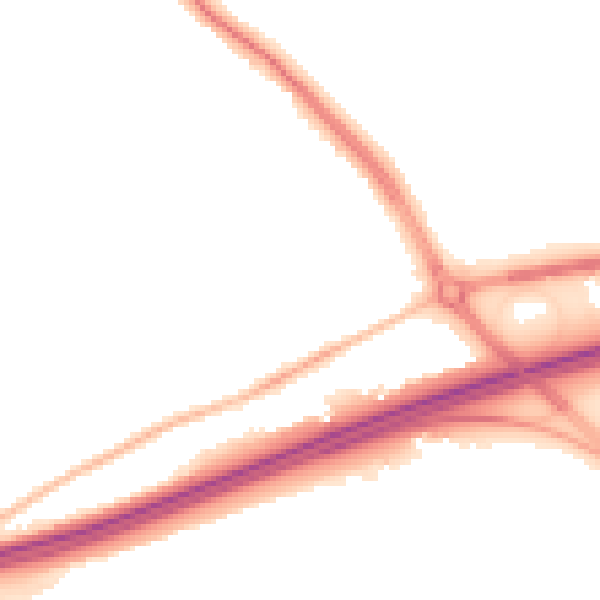 Night-time road noise heatmap for TS5 8BU