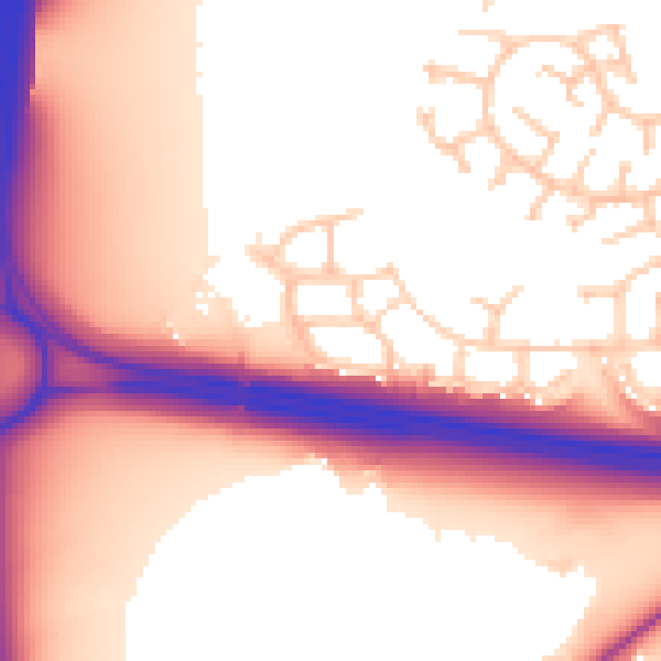 Daytime road noise heatmap for TS5 8FN