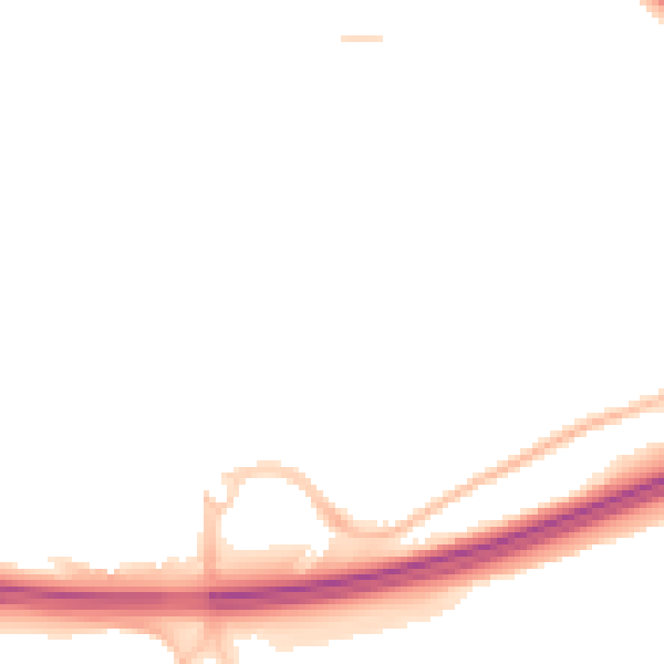 Night-time road noise heatmap for TS5 8HN