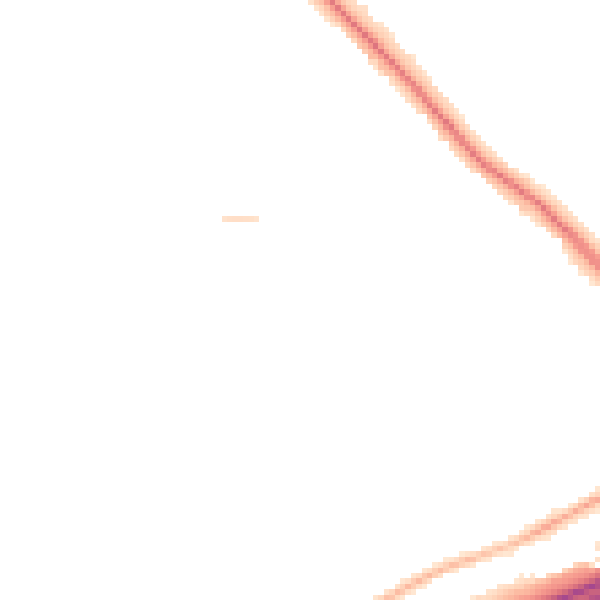 Night-time road noise heatmap for TS5 8JJ
