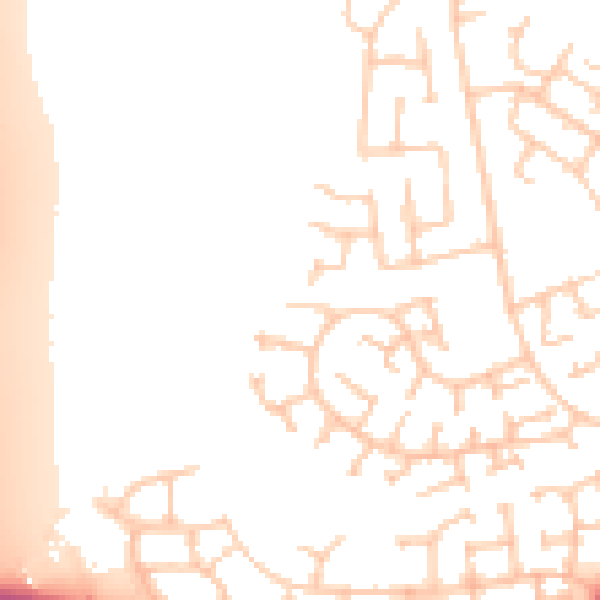 Daytime road noise heatmap for TS5 8UQ