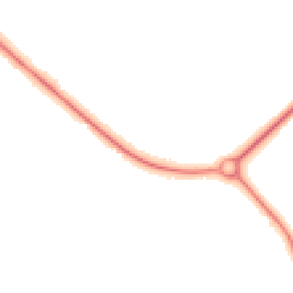 Night-time road noise heatmap for TS7 0LY