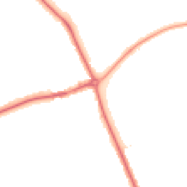 Night-time road noise heatmap for TS7 9AA
