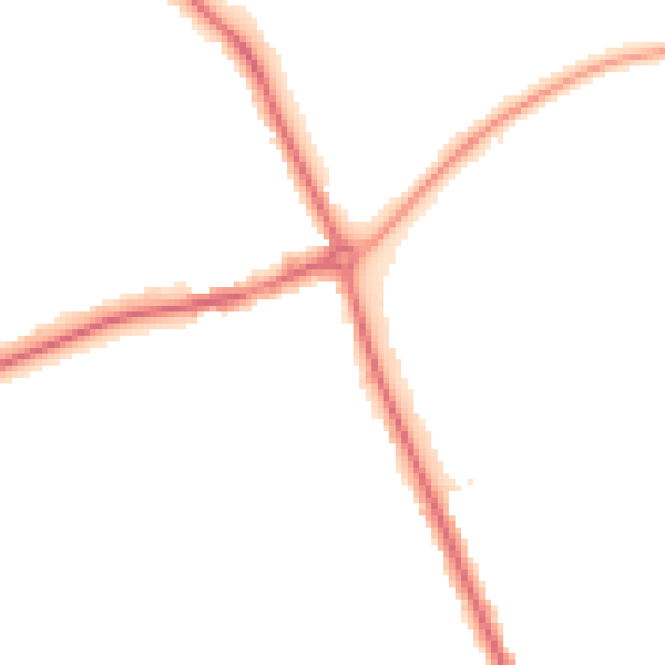 Night-time road noise heatmap for TS7 9AB