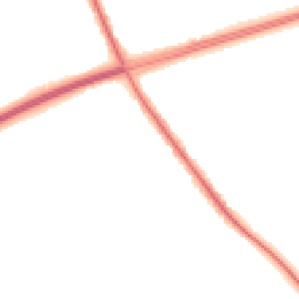 Night-time road noise heatmap for TS7 9BB