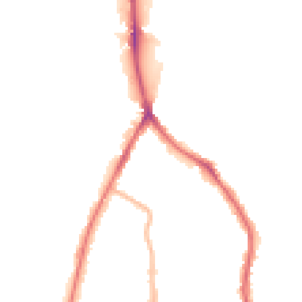 Night-time road noise heatmap for TW9 3EB