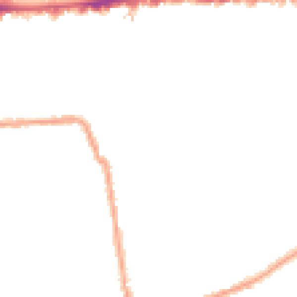 Night-time road noise heatmap for W4 1AD
