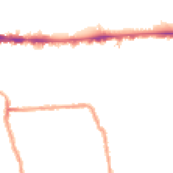 Night-time road noise heatmap for W4 1AF