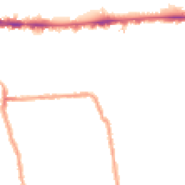 Night-time road noise heatmap for W4 1AW