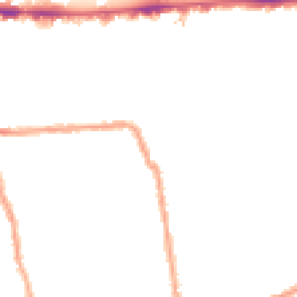 Night-time road noise heatmap for W4 1AZ