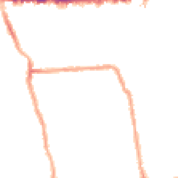 Night-time road noise heatmap for W4 1BX