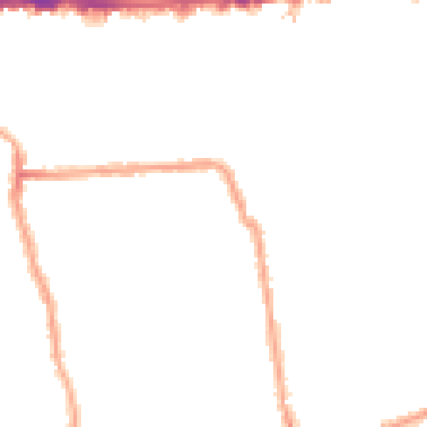 Night-time road noise heatmap for W4 1DE