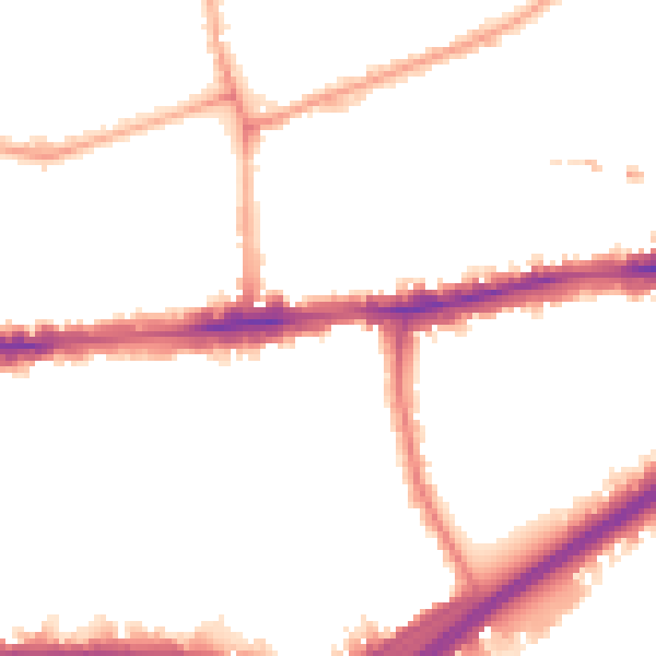 Night-time road noise heatmap for W4 2ED