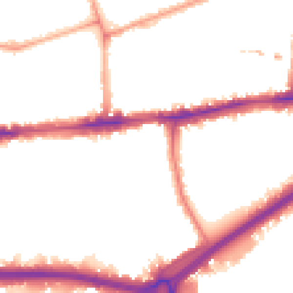 Night-time road noise heatmap for W4 2LH