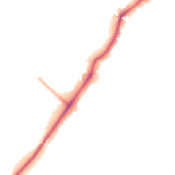 Night-time road noise heatmap for W4 2RY