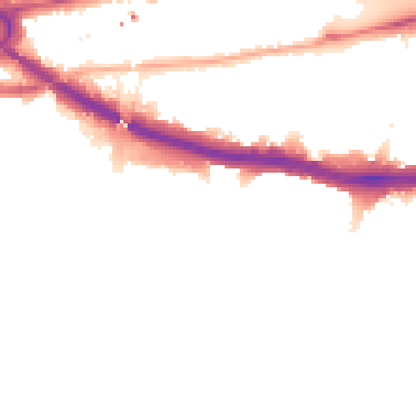 Night-time road noise heatmap for W4 3DS