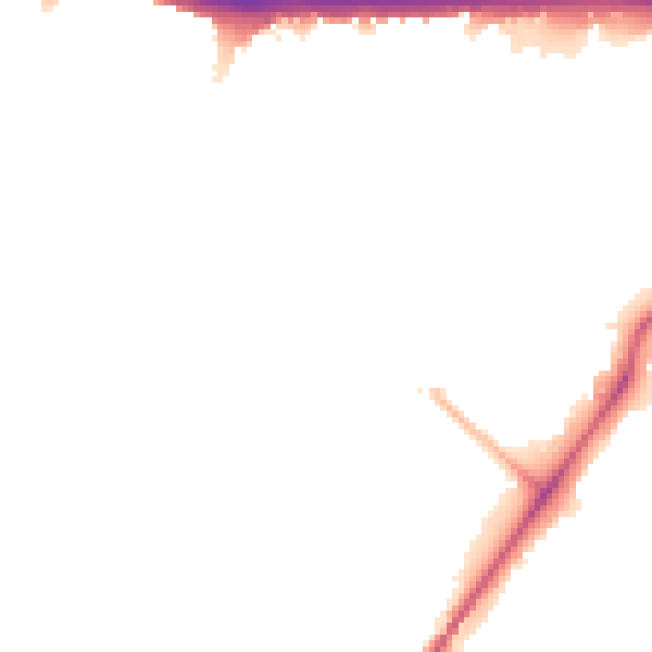 Night-time road noise heatmap for W4 3EL