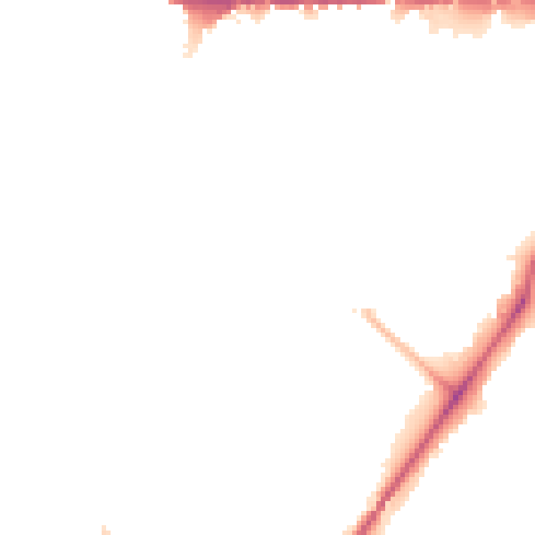 Night-time road noise heatmap for W4 3EW