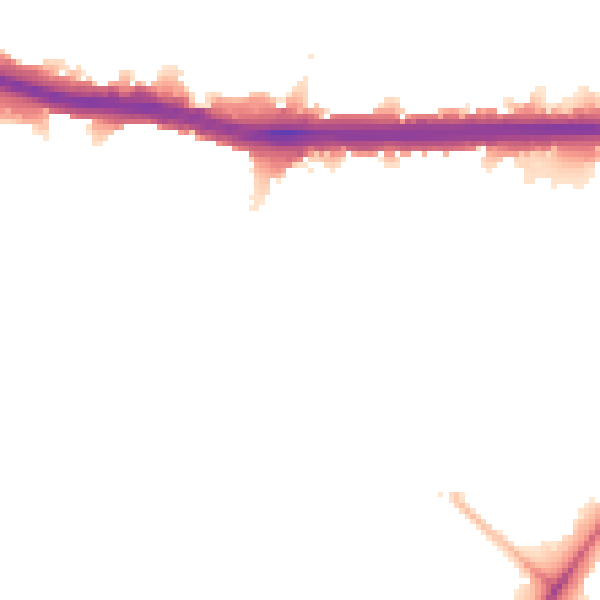 Night-time road noise heatmap for W4 3HY