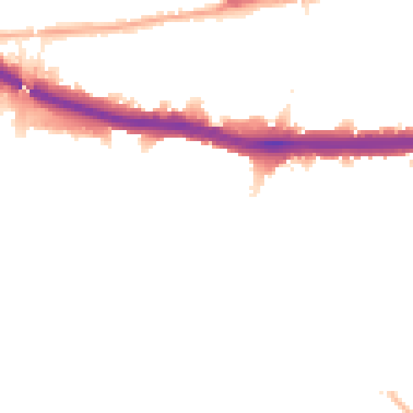 Night-time road noise heatmap for W4 3JA