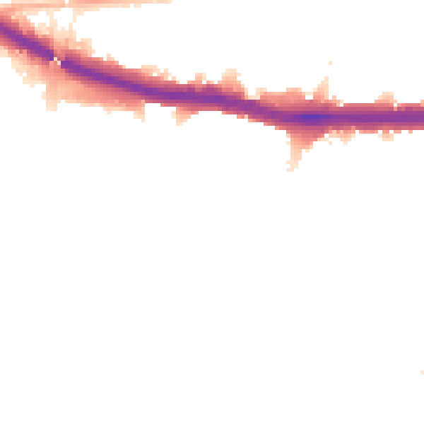 Night-time road noise heatmap for W4 3JQ