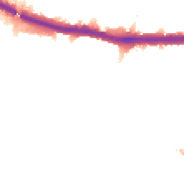 Night-time road noise heatmap for W4 3JX