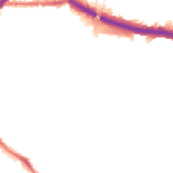 Night-time road noise heatmap for W4 3QX