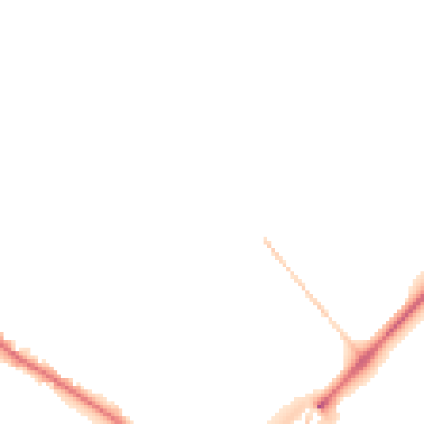 Night-time road noise heatmap for W4 3TP