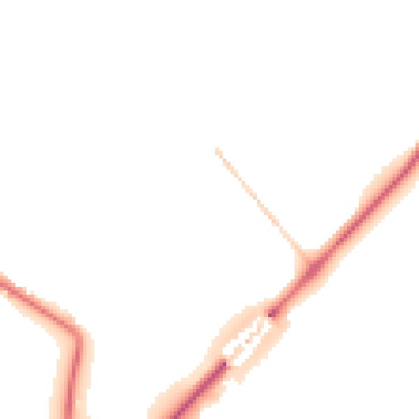 Night-time road noise heatmap for W4 3UR