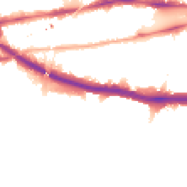 Night-time road noise heatmap for W4 3XQ