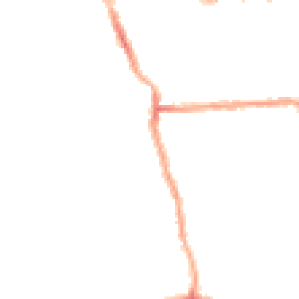 Night-time road noise heatmap for W4 5AQ