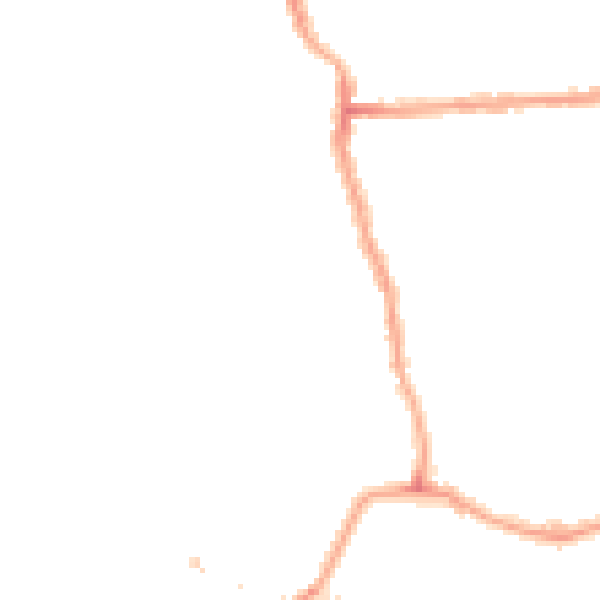 Night-time road noise heatmap for W4 5BP