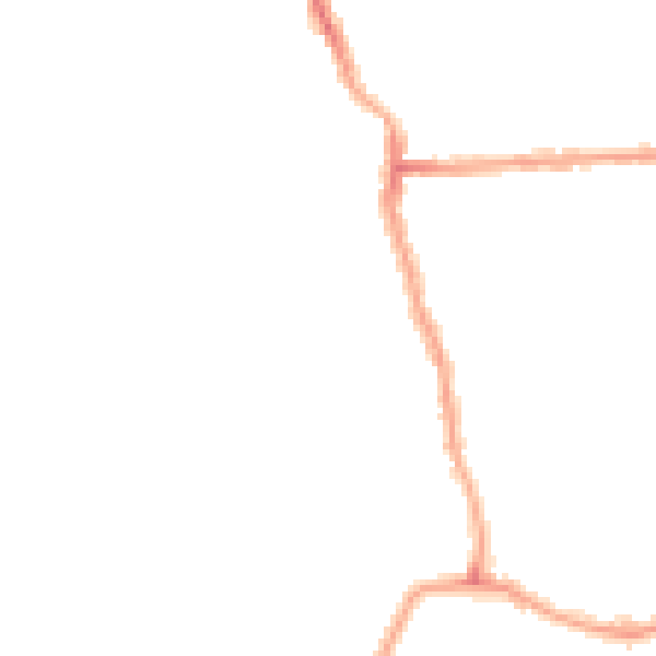 Night-time road noise heatmap for W4 5BS