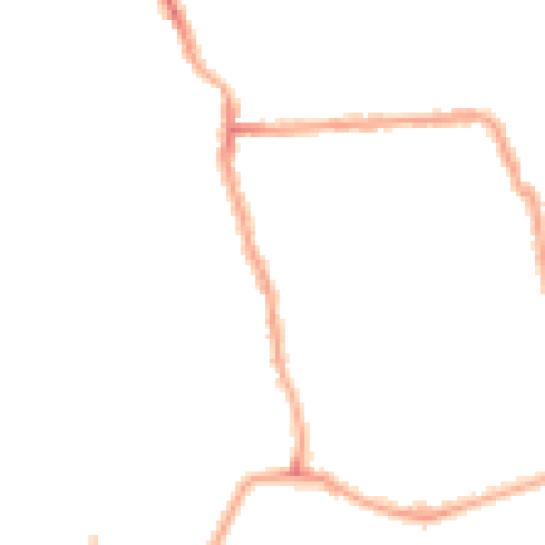 Night-time road noise heatmap for W4 5DA