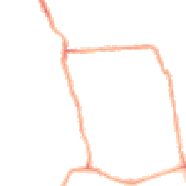 Night-time road noise heatmap for W4 5JE