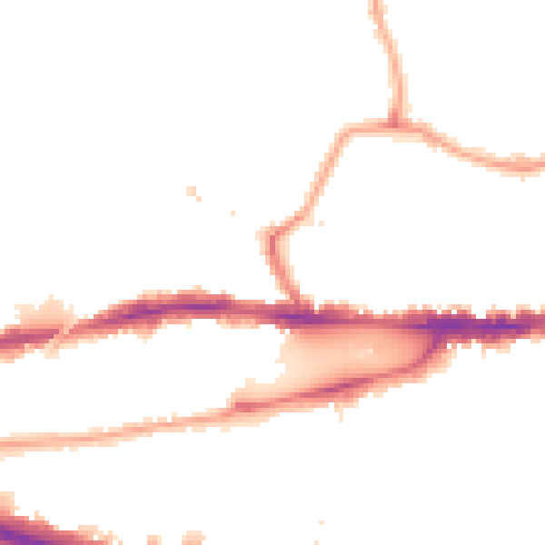 Night-time road noise heatmap for W4 5NB