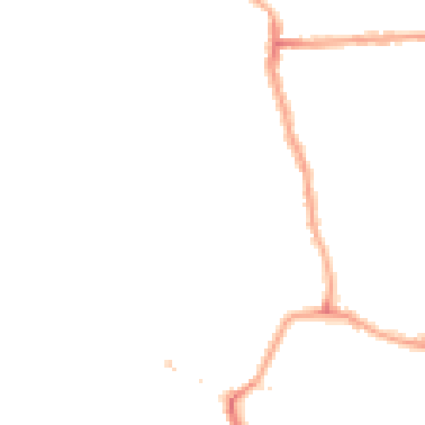 Night-time road noise heatmap for W4 5SY